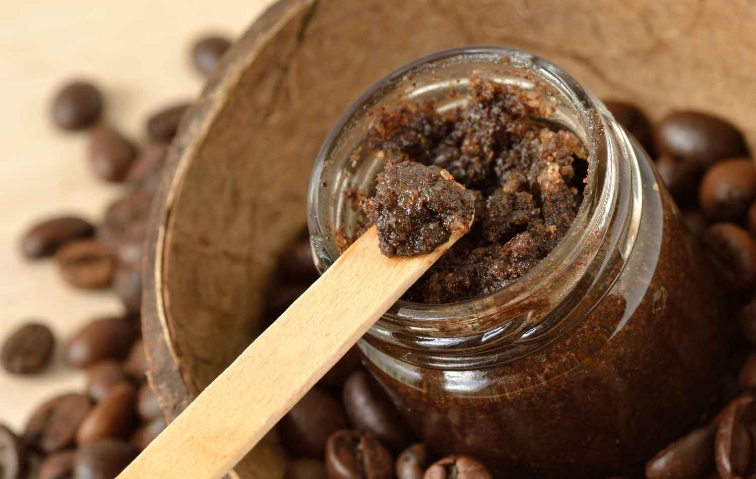 coffee scrub private label